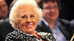 È morta Assunta Almirante, vedova di Giorgio e figura storica della destra italiana