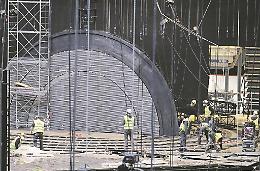Come una Disneyland: nel cantiere Eurovision, il più grande show tv [VIDEO]