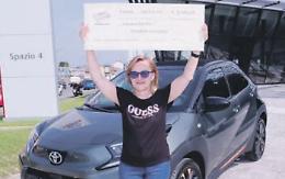 Il concorsone a Ornella: «Con il premio finale un’auto per mia figlia»
