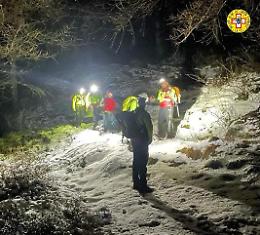 Monte Bo, due escursionisti bloccati nella notte: soccorsi, ma uno è in ipotermia