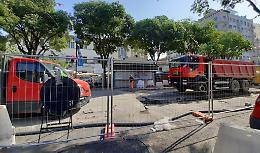 Mercato in tilt per il cantiere: «Perso il 40% degli incassi»