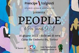 I quadri di Pier Tancredi De Coll' in mostra per sostenere Candiolo