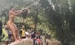 L'altalena in Giamaica è spettacolare