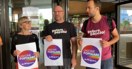 Elezioni politiche, Unione Popolare consegna le firme in Corte d'Appello [IL VIDEO]