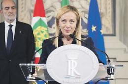Giorgia corre come un treno