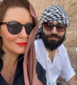 La Lucarelli non giudica lo chef. E le nozze? «Quando è pronto»