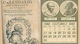 Papa Gregorio XIII introduce il suo calendario gregoriano