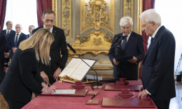 Il giuramento al Colle, è il giorno di Giorgia: «Ora subito a lavoro»