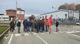 Pinerolo, in sciopero i lavoratori della Raspini