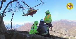 Incidenti ad alta quota quota nel Torinese: doppio intervento del Soccorso Alpino