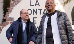Il Nobel per la Pace visita il Sermig, Yunus: «Creiamo un mondo a tre 0» [VIDEO]