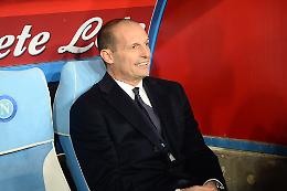 Verso Juve-Samp, Allegri: "Vincere per andare secondi in classifica da soli"
