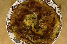 Gli scarti di arrosto e salsiccia per gustare la frittata rognosa