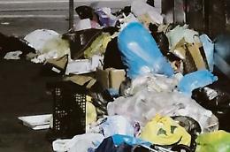 Abbandono di rifiuti domestici: in città due violazioni al giorno