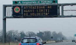 Su A5 e tangenziale i limiti di velocità a 110 e 90 km orari