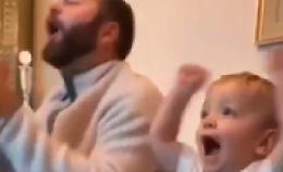"Ops, squadra sbagliata": il bimbo 'corregge' l'esultanza!