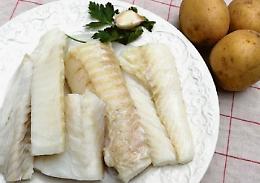 Baccalà alla ligure con patate e una spolverata di prezzemolo