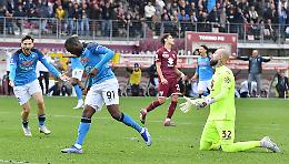 Il Napoli implacabile ne fa 4 al Toro