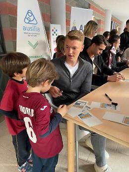 I campioni del Torino in campo per la salute dei più piccoli: «Il più bel gol? Prendersi cura di sé»