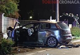 Schianto nella notte a Borgofranco d'Ivrea. Nell'incidente una donna morta e tre feriti 