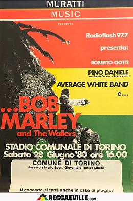 Asta da record per la locandina di Bob Marley a Torino