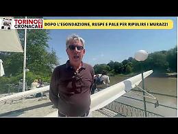 "Noi, con stivali e pale per ripulire i Murazzi dal fango" GUARDA IL VIDEO