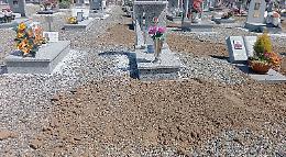 Maltempo, tombe sprofondate nei cimiteri: partiti i lavori