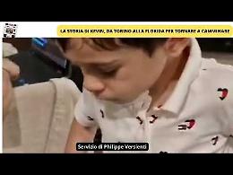 Il piccolo Kevin cammina per la prima volta dopo l'operazione in Florida - IL VIDEO