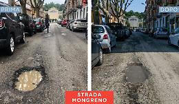 Il Comune rattoppa le buche delle strade: «Sì, ma quanto durerà?»