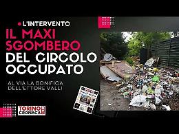 Al via il maxi sgombero dell’ex circolo Valli, occupato da rifiuti e disperati - IL VIDEO