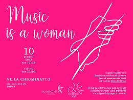 "Music is a woman", uno spettacolo per le donne vittime di violenza