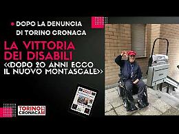 Il disabile non può uscire di casa, dopo 20 anni arriva l'atteso montascale