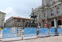 Cantieri della Metro 2, Re Carlo Alberto trasloca in piazza Castello