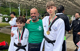 Dal tatami ai banchi di scuola: Luca Serban dopo l'oro dà l'esame di 3^ media