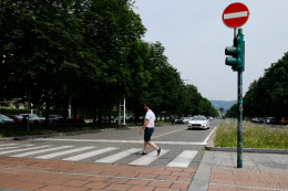 A Torino la Maserati che si guida da sola: tutte le foto