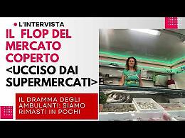 Corso Taranto, gli ambulanti raccontano il flop del mercato coperto: «I supermercati ci hanno ucciso» - IL VIDEO