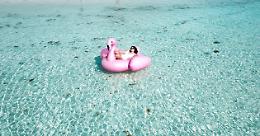 Al mare con mille lire 