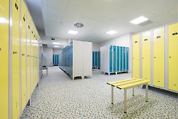 Spogliatoi nuovi di zecca per il personale femminile del Regina Margherita