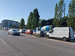 Dopo il t-red spunta la nuova pista ciclabile, Mirafiori nella morsa del traffico