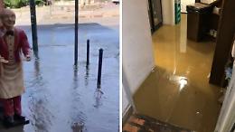 Si rompe un tubo e l'acqua invade corso Moncalieri