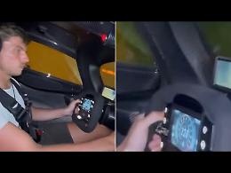 Verstappen multato in autostrada sul suo bolide da 400 km/h GUARDA IL VIDEO