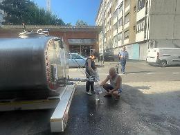 Torna l'acqua in via Roveda: «Ripristinato il servizio» 
