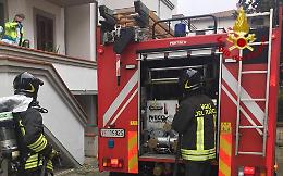 Fuga di gas  in via Einaudi, intervento dei vigili del fuoco (IL VIDEO)