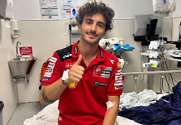 MotoGp, Bagnaia dopo il grande spavento: "Oggi posso dire solo grazie"