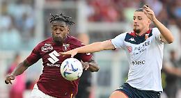 Le pagelle di Toro-Genoa: Bellanova stenta ancora, Ilic entra e illumina