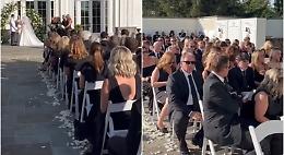 Al matrimonio vestiti da...funerale