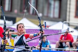 Elisabetta Mijno e Matteo Bonacina, una coppia d'oro nell'Arco e nella vita
