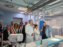 Inaugurato il nuovo angiografo dell'ospedale San Luigi: «Ora cure migliori per i nostri pazienti»
