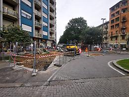 Restyling di piazza Carducci, nuovo look in vista di Natale