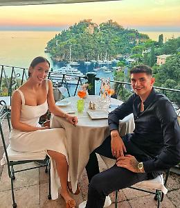 Raoul e Paola, scatto a Portofino